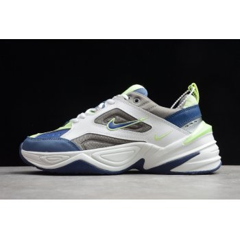 2020 Nike M2K Tekno Summit White Coastal Blue AV4789-106 Shoes